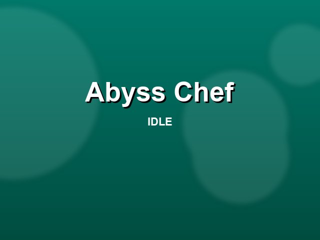 Abyss Chef