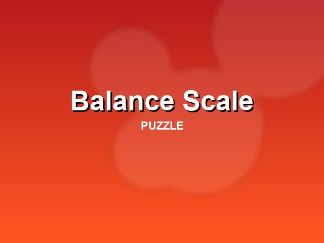 Balance Scale
