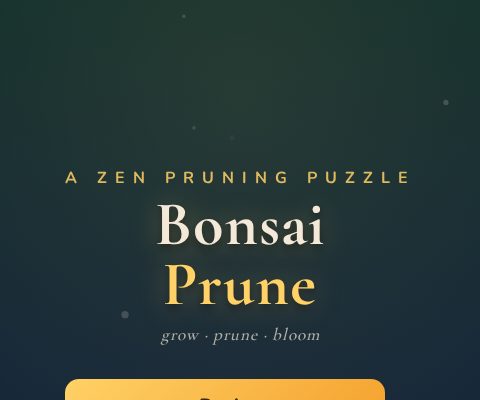 Bonsai Prune