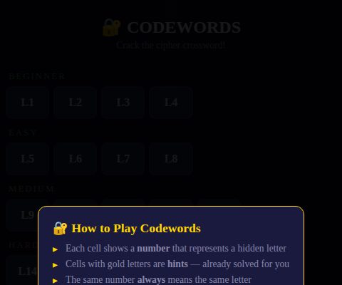 Codewords