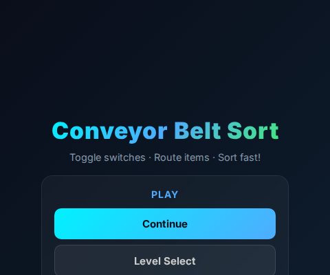 Conveyor Belt Sort