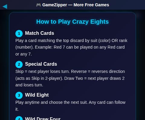 Crazy Eights