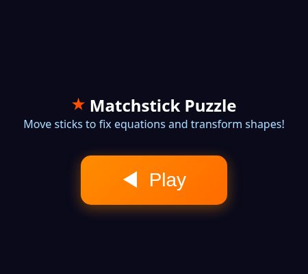 Matchstick Puzzle