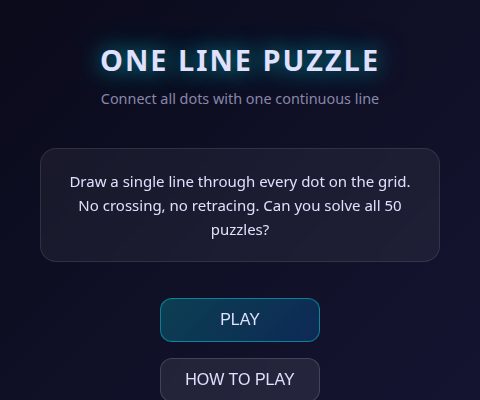 One Line Puzzle
