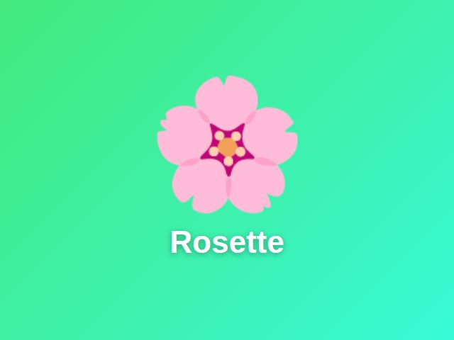 Rosette