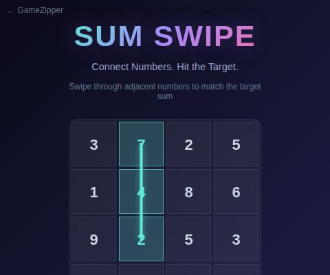 Sum Swipe