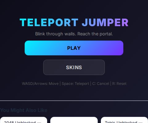 Teleport Jumper