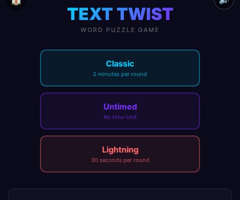 Text Twist